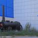 Памятник локомобилю в городе Якутск