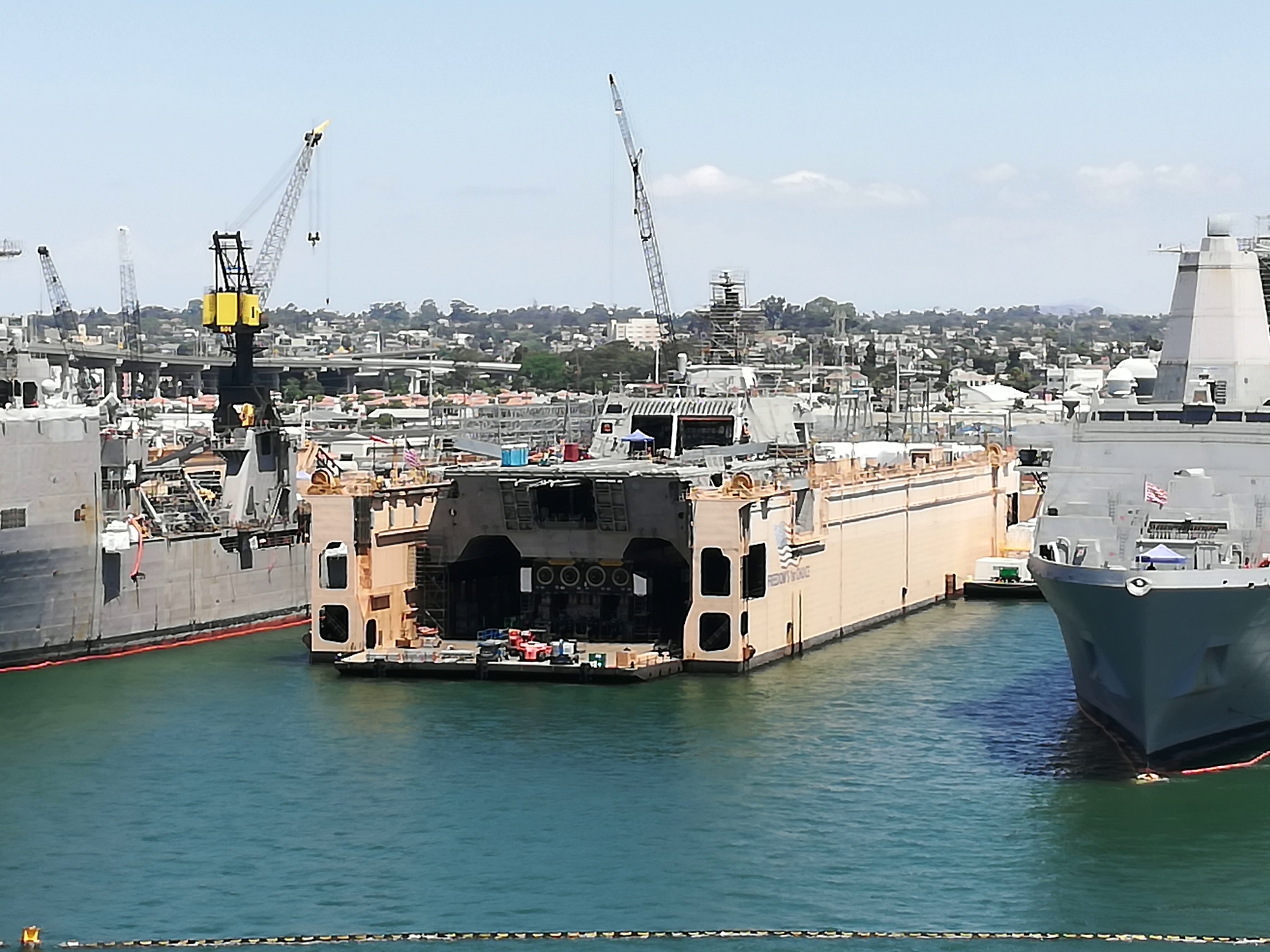 Floating Drydock San Diego, California