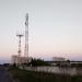Radio transmission tower in Zhytomyr city