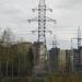 Опора ЛЭП в городе Дубна