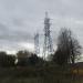 Опора ЛЭП в городе Дубна