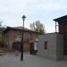 Уличный светильник, стилизованный под старину в городе Славянск