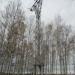Опора ЛЭП в городе Дубна