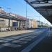 Tram Stattion Hauptbahnhof in Vienna city