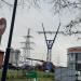 Опора ЛЭП в городе Реутов
