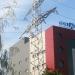 Опора ЛЭП в городе Вишнёвое