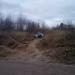 Перекопанная часть дороги в городе Щёлково