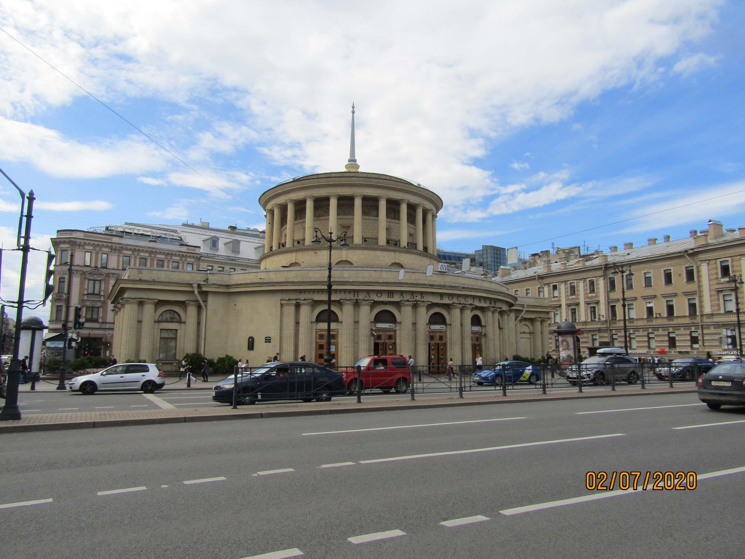 Павильон станции метро «Площадь Восстания» (северный вестибюль) - Санкт ...