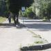 Автобусная остановка в городе Великие Луки