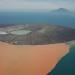 Anak Krakatoa volcano crater