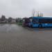 Автобусная парковка в городе Пинск