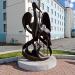 Скульптура «Аисты» в городе Норильск