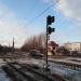 Железнодорожный переезд в городе Харьков