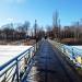Пешеходный мост в городе Мирноград