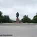 Lenin monument in Yuzhno-Sakhalinsk city