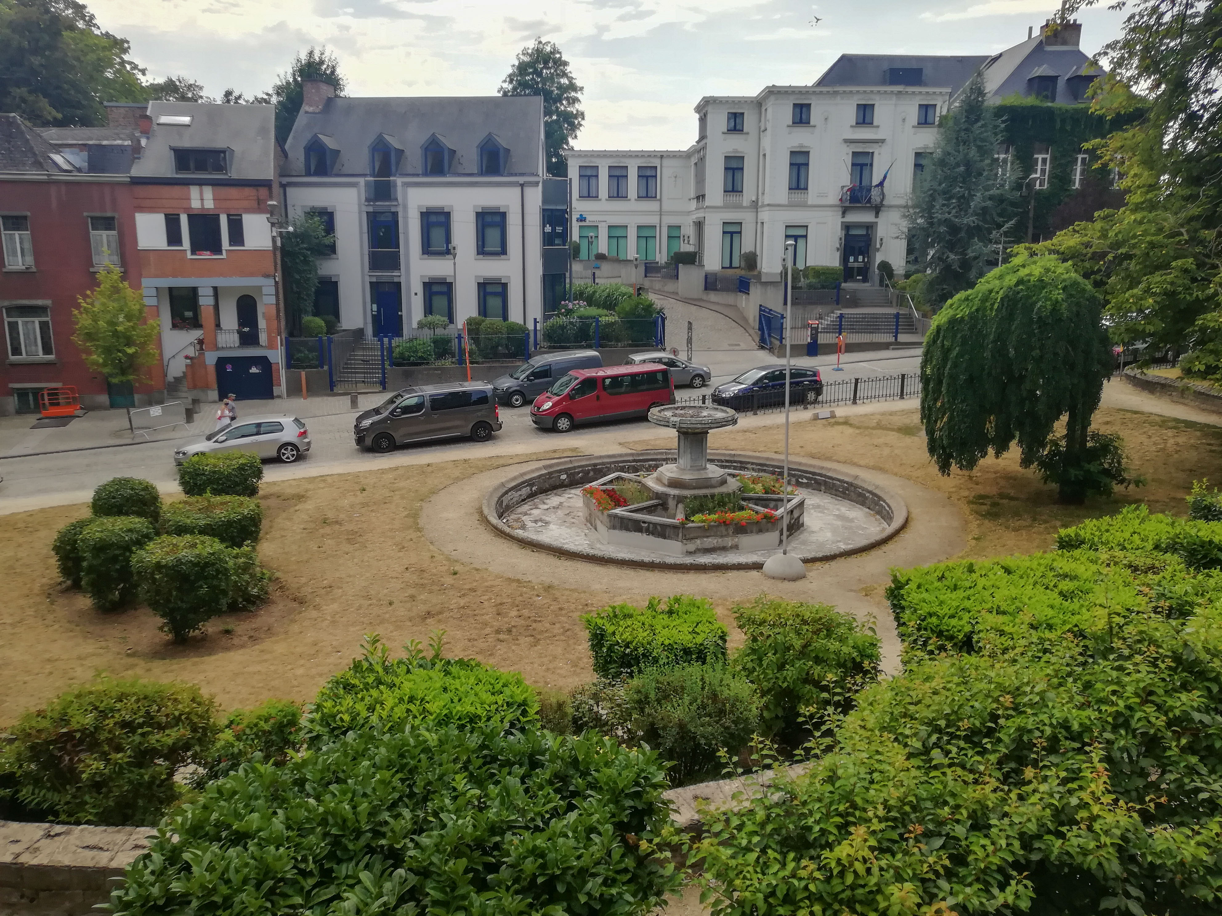 Square SaintGermain Mons (municipality)