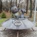 Парковая скульптура «Казаки-инопланетяне в НЛО» (ru) in Kryvyi Rih city