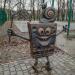 Парковая скульптура «Губка Боб» в городе Кривой Рог