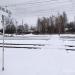 Пешеходный переход через пути в городе Кимры