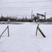 Пешеходный переход через пути в городе Кимры