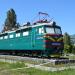Электровоз-памятник ВЛ60К-649 в городе Новоалтайск