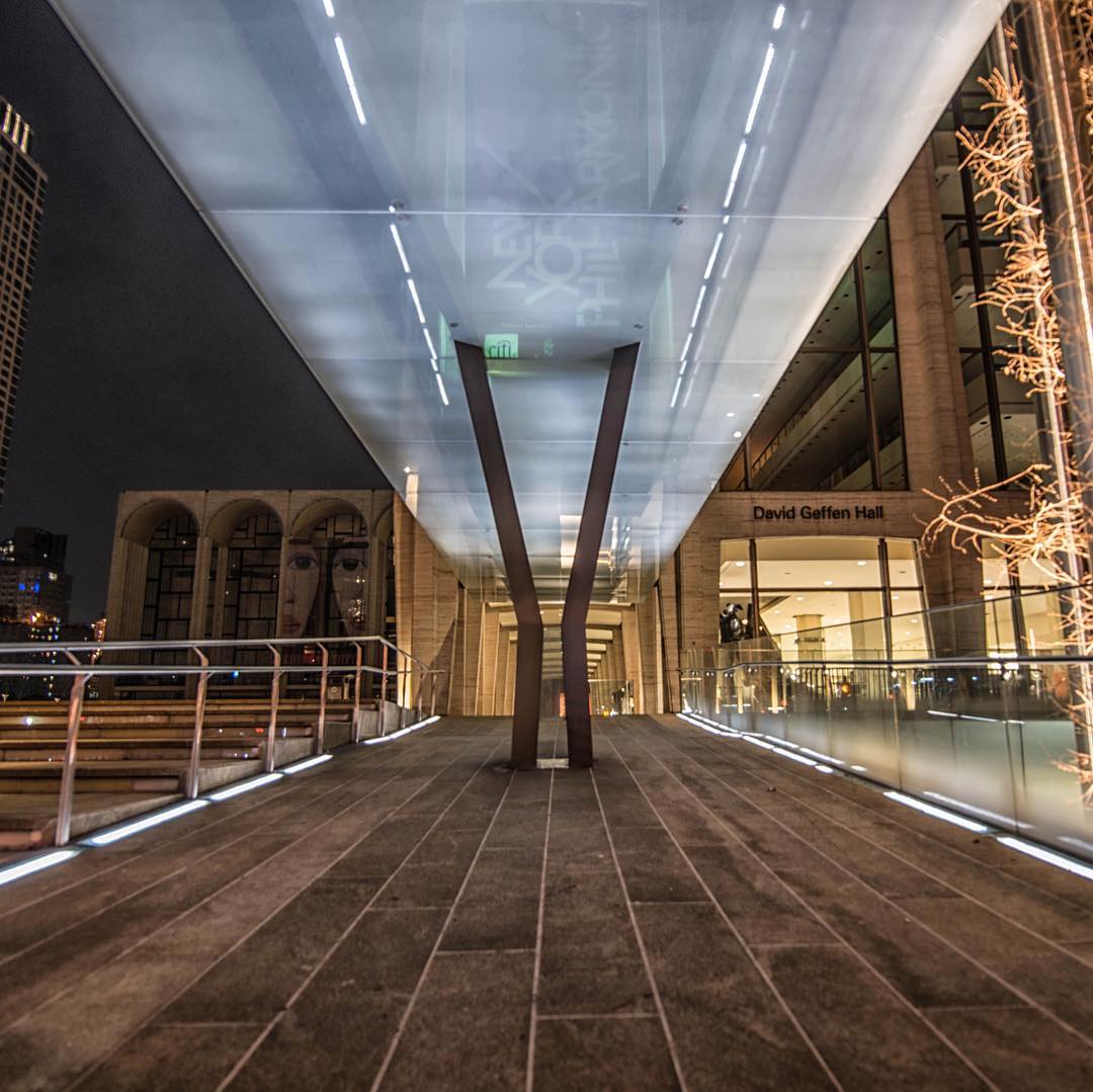 David Geffen Hall Portico New York City, New York Modern (architecture)