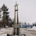 Стела основателям аэропорта Домодедово и авиагородка в городе Домодедово