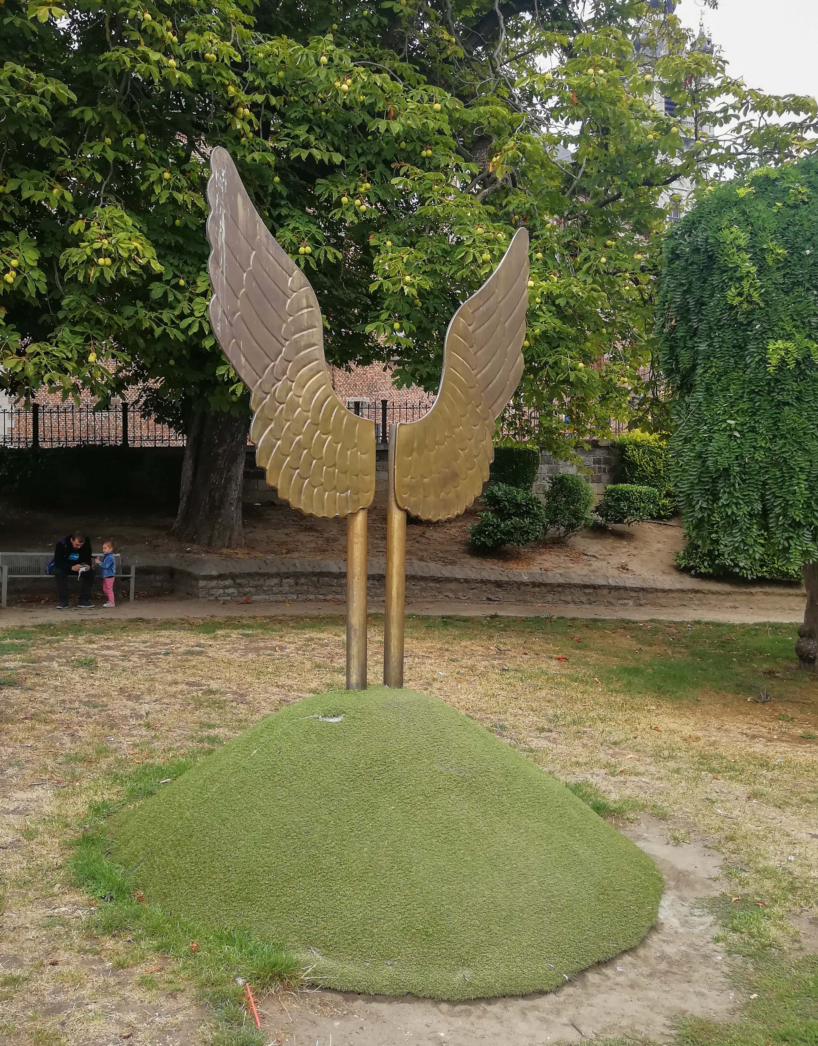 Square SaintGermain Mons (municipality)