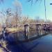 Пешеходный мост в городе Переяслав