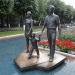 Скульптурная композиция «Счастливая семья» в городе Йошкар-Ола