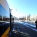 Tram Stops (Wschodnia) in Warsaw city