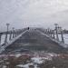 Пешеходный мост через реку Тьмаку в городе Тверь