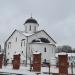 Территория храма Преображения Господня в городе Долгопрудный