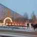 Въездная стела «Реутов» в городе Реутов