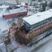 Снесённое здания бани в городе Великий Новгород
