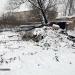 Убранные руины здания поста дежурного по переезду в городе Реутов