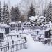 Новое городское кладбище в городе Чехов