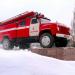 Памятник пожарному автомобилю в городе Кострома