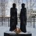 Памятник Петру и Февронии в городе Апатиты