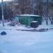 Пункт сбора отходов в городе Нахабино
