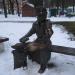 Скульптура «Псковский скобарь» в городе Псков