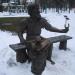 Скульптура «Псковский скобарь» в городе Псков
