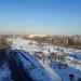 Сквер у памятника Вере Баландиной в городе Черногорск