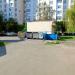 Waste collection point in Homieĺ city