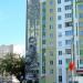 Мурал изображения Е. И. Барыкина (ru) in Homieĺ city