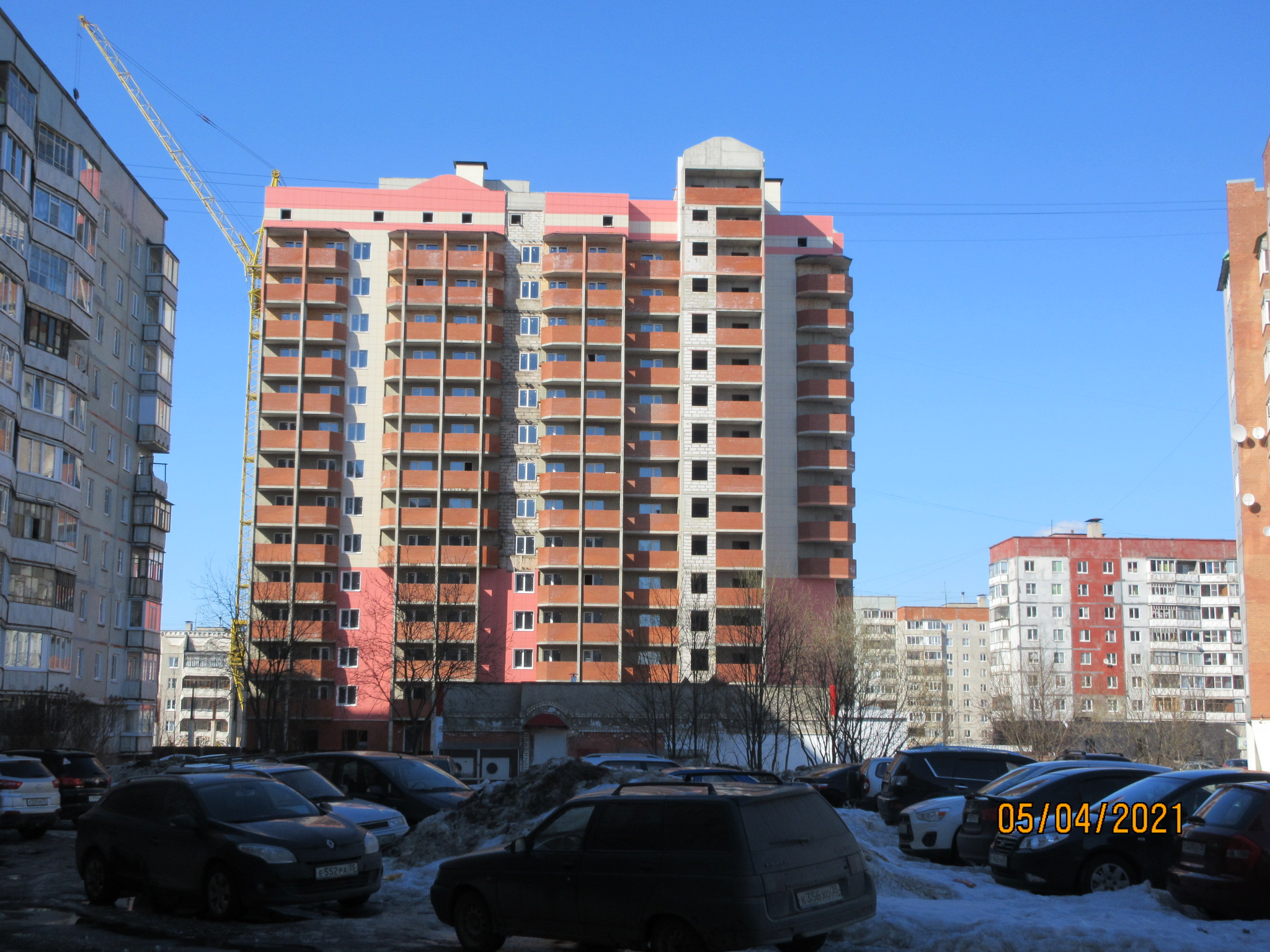 Строящийся жилой дом - Череповец
