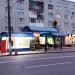 Public transport stop Trade and Economic College in Zhytomyr city