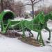 Искусственный топиар «Экипаж» в городе Москва