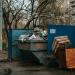 Контейнерная площадка для сбора твёрдых бытовых отходов в городе Москва