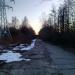 Опора ЛЭП в городе Йошкар-Ола